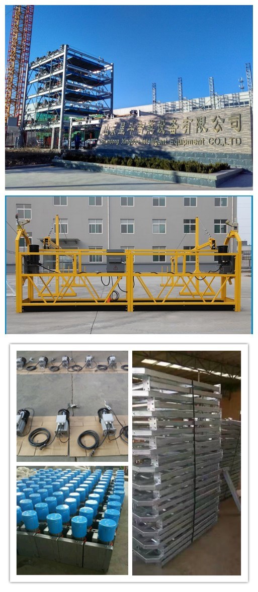 Aluminum Alloy Suspended Working Platform China Suspended Lifting