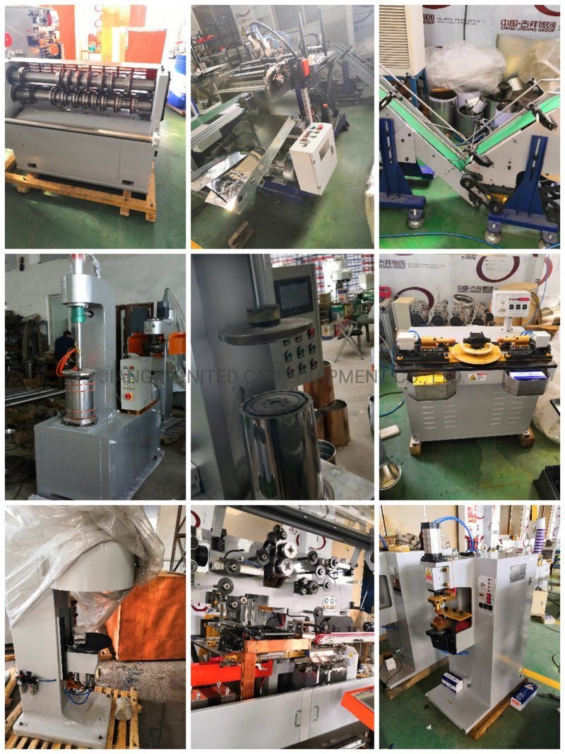 Tinplate Can Welding Equipment for 1-5L Automatic Round Can Line
