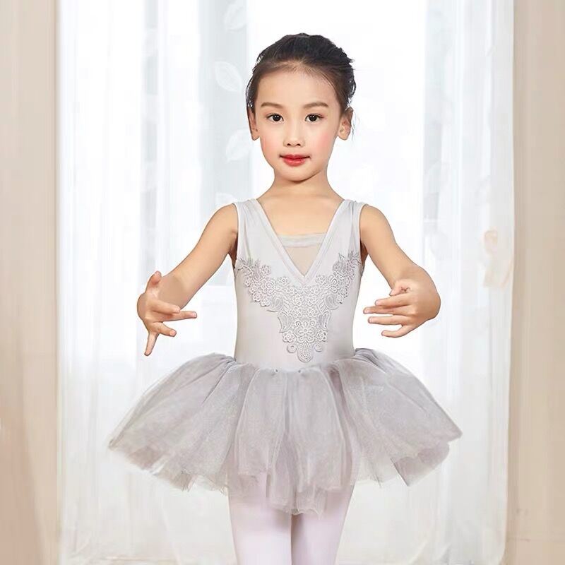 a Girl's Practice Dance Costumes Dance Skirt