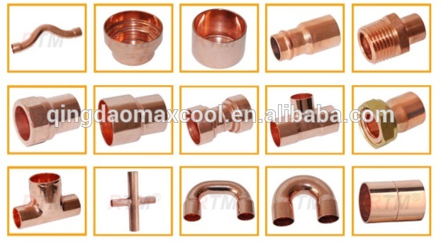 Copper Pipe Fittings, Copper Tee