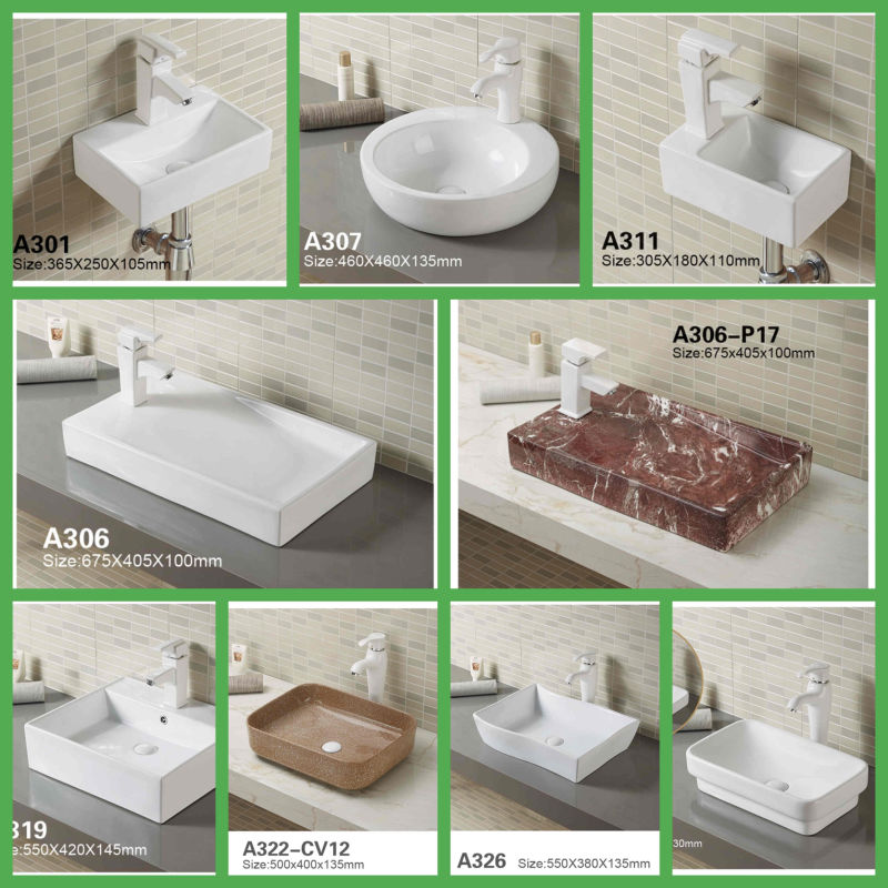 Small Wall Hung Basin Bathroom Vanity Wash Sink