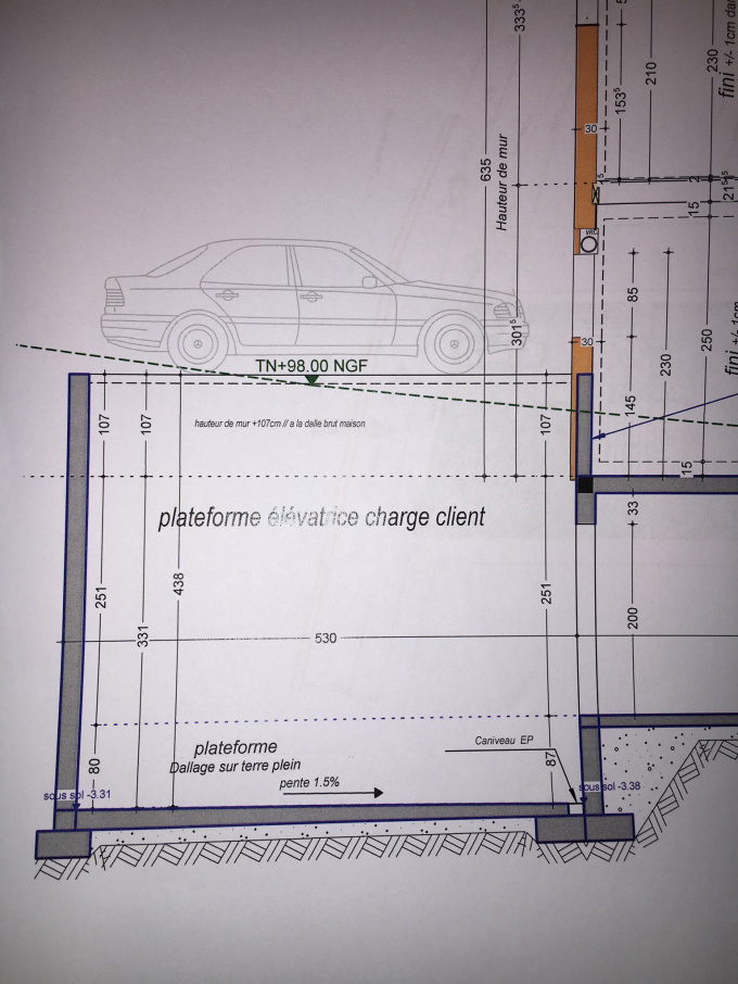 Simple Double Deck Car Parking System for Basement Car Parking with Ce