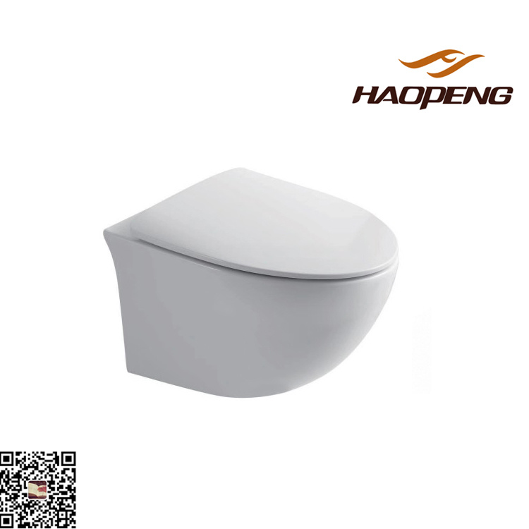 Ceramic European Style CE Standard Wall Hung Wc Toilets