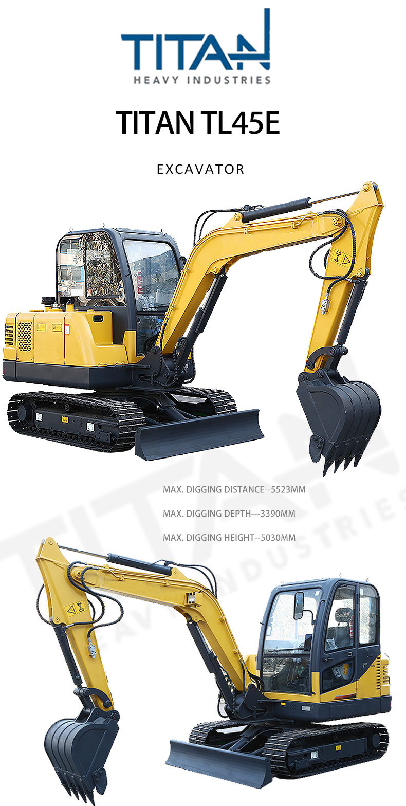 OEM Mix Concrete Small Digger Widely Used In Orchard,Basement Reconstruction