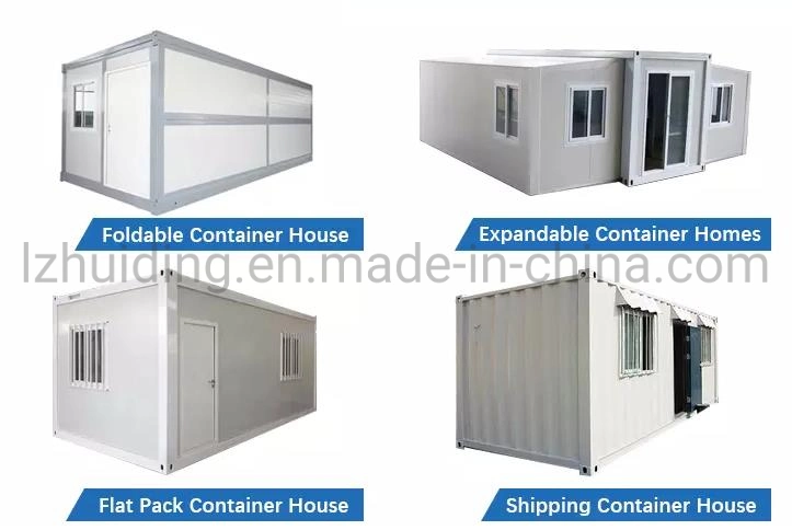 Luxury Prefabricated Wooden Prefab Modular Caravan Modular Container Living House with Mobile Toilet