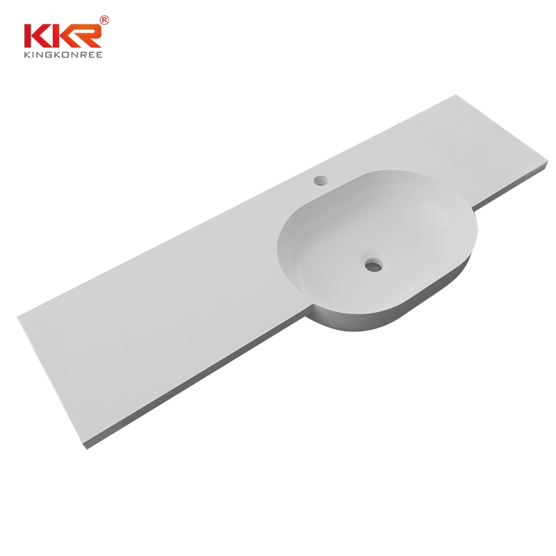 Modern Style Corian Solid Surface Wall-Haning/Cabinet Tops/Counter Bathroom Basin