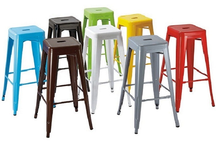 Metal Tolixs Bar Stool Stackable Metal Bar Stool Tolixs