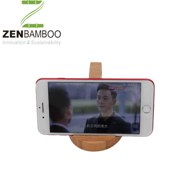 Waterproof Wooden Bamboo Mobile Phone Holder for iPad / iPhone