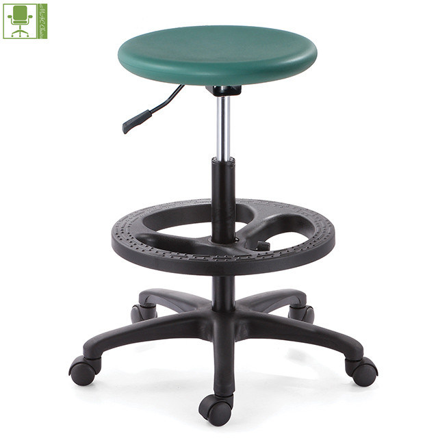 ESD Antistatic PU Foam Round Stool Seat Surface