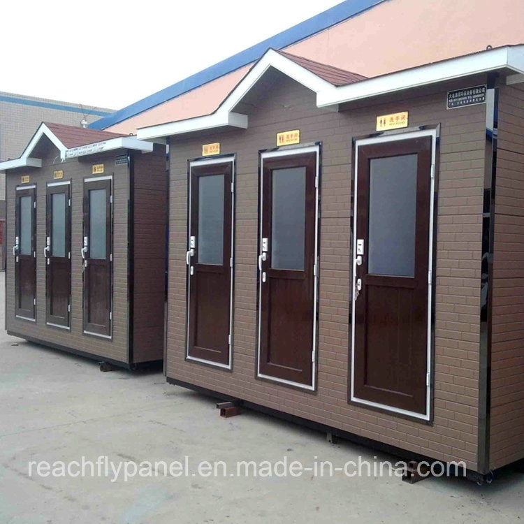 Easy Transportation Container Restroom with Shower Design Outdoor Portable Toilets for Sale