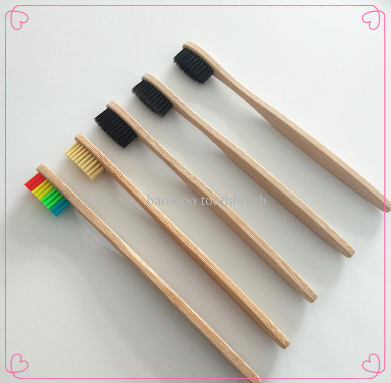 Individual Packing Kid Toothbrush Bamboo Toothbrush