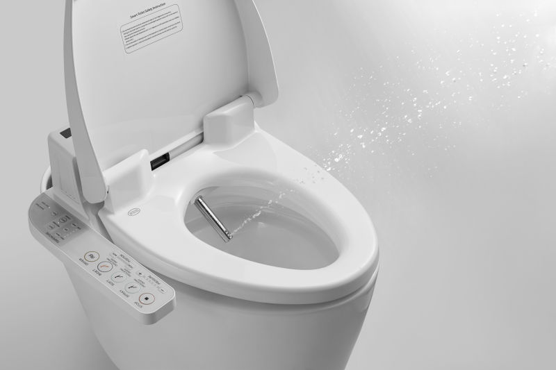 Sanitary Ware Slow Close Plastic Intelligent Bidet Smart Toilet Seat Cover