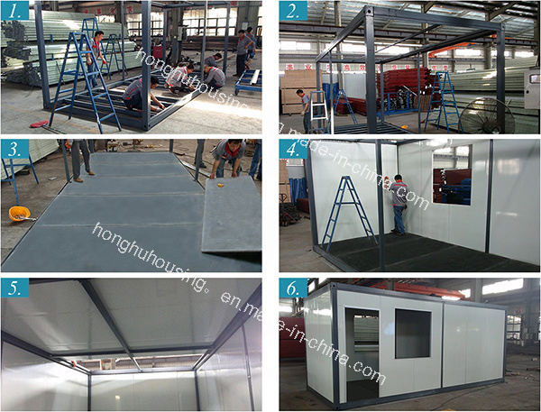 Sandwich Panel Container House for Temporary School/Toilet/Classroom/Hospital