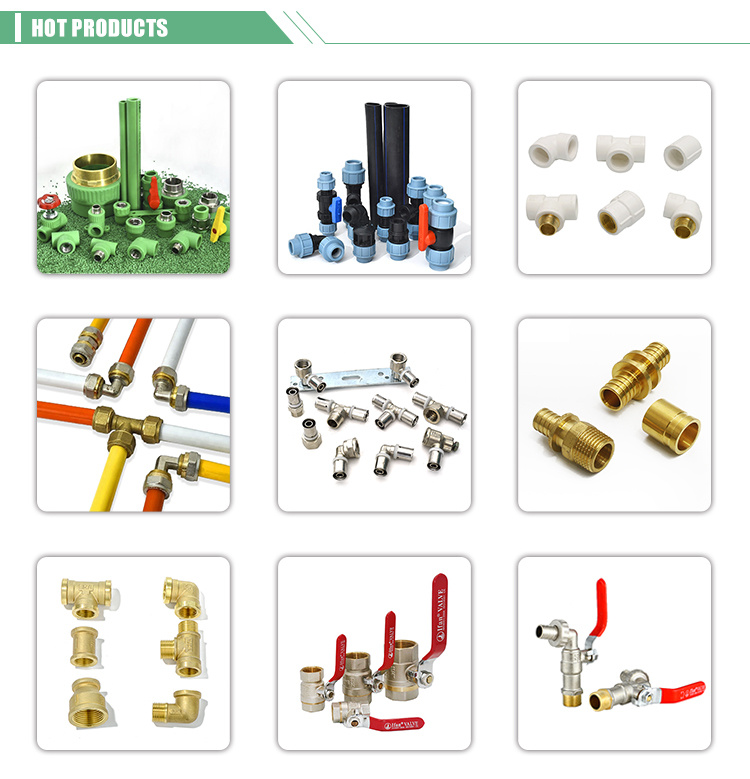 Ifan Brass Fitting for Pex Pipe Brass Seated Elbow