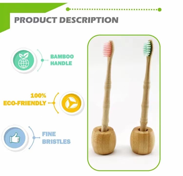 Kids&Adult Size Bamboo Toothbrush