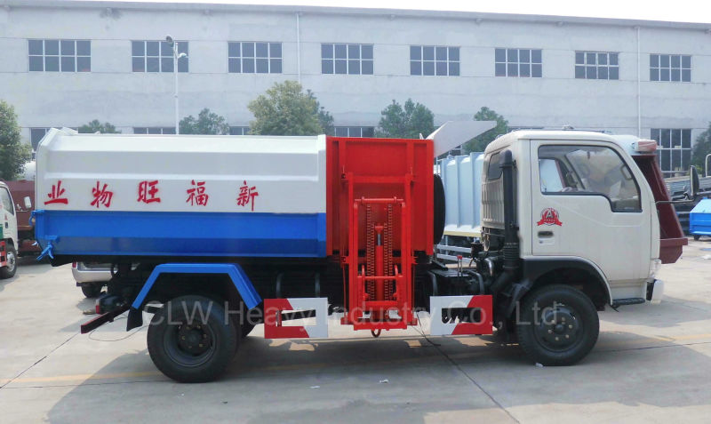 14cbm Side Loading and Rear Discharging Side Loader Garbage Truck