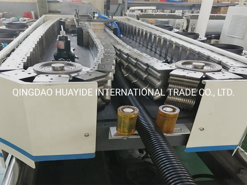 Latest PVC Single Wall Corrugated Pipe Production Line