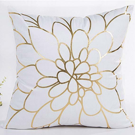 Gold Printing Cushion with Fashion Designs