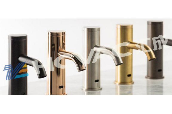 Faucets PVD Coating Machine for Gold, Rose Gold, Brushed Gold, Black