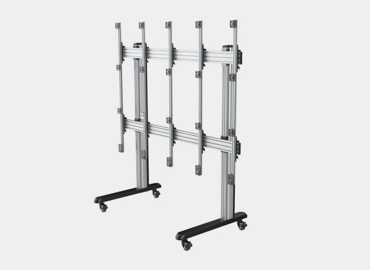 LED Video Wall Cart Floor Stand Video Wall Mount