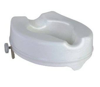 EU Type Raised Toilet Seat with Cover (Height: 2"/4"/6")