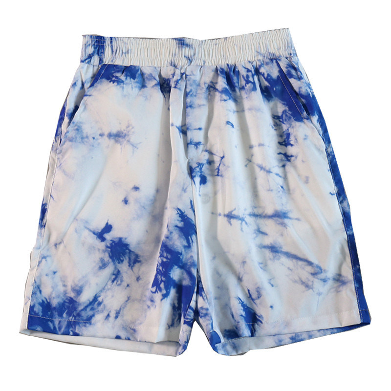 2020 New Fashion Tie Dye Shorts Men Comfortable Summer Beach Short