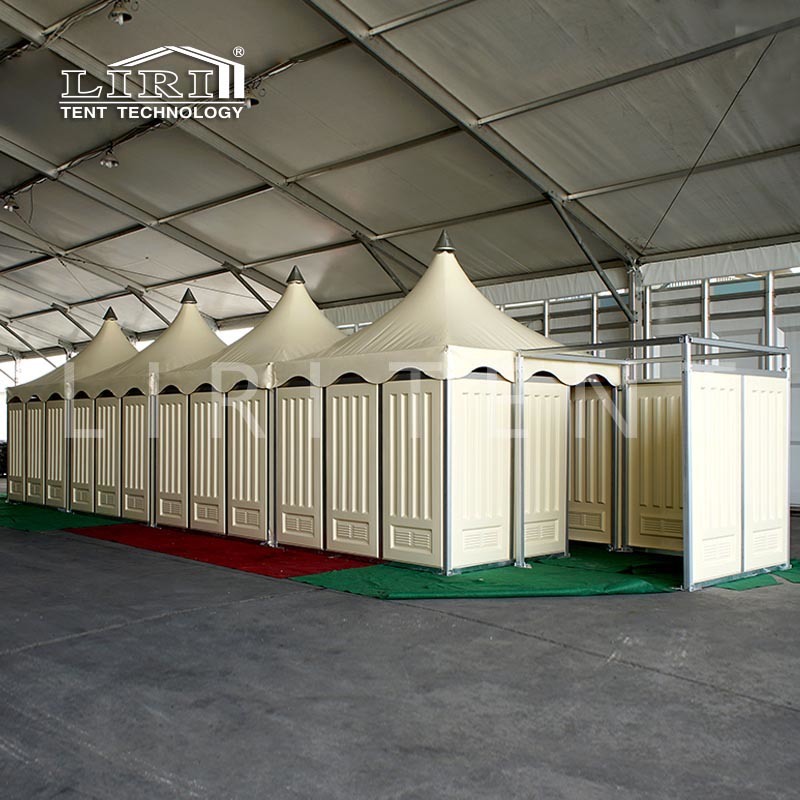 High Peak Pagoda Gazebo Tent for Toilet with ABS Walls
