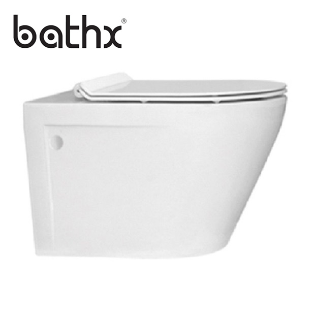 One Piece P-Trap 180mm Wc Toilet Bowl with Washdown Flushing (PL-7702)