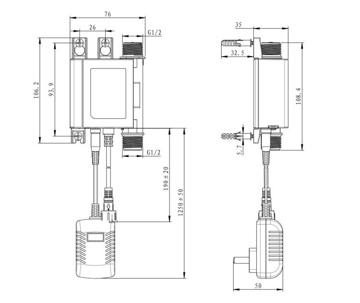 Popular Automatic Stainless Steel Touchless Sensor Bathroom Faucet