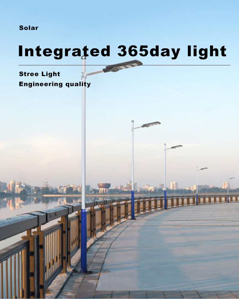 Solar Light All in One LED Lamp Smart Control Lighting All Night