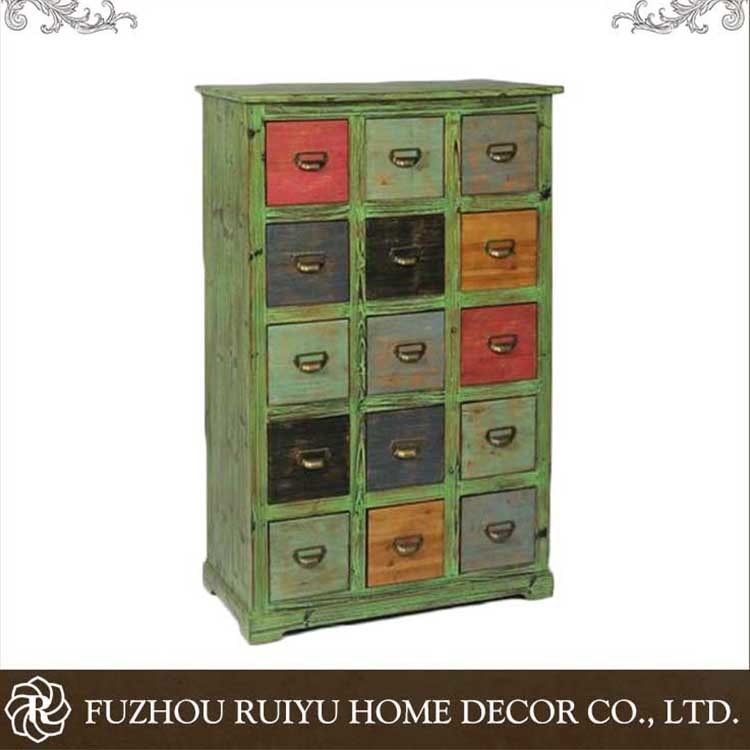 OEM Shabby Sideboard Chic Cabinet Vintage/Wooden Chest of Drawers/Corner Cabinet and Sidebo