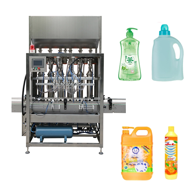 Automatic Toilet Cleaner Filling Machine with Capping and Labeling