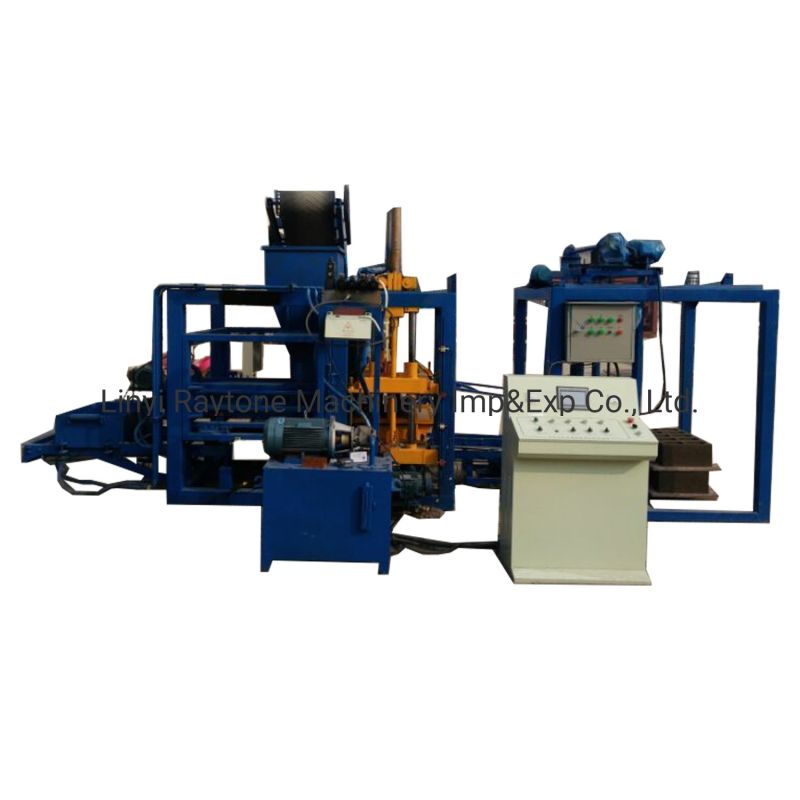 Qt4-18 Hollow Concrete Cement Brick Machinery Block Making Machine for Building