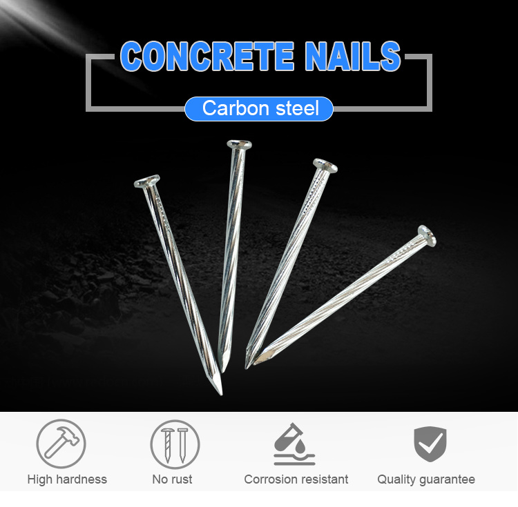 Galvanized Iron Nail Cement Nail Gun Concrete Steel Nail