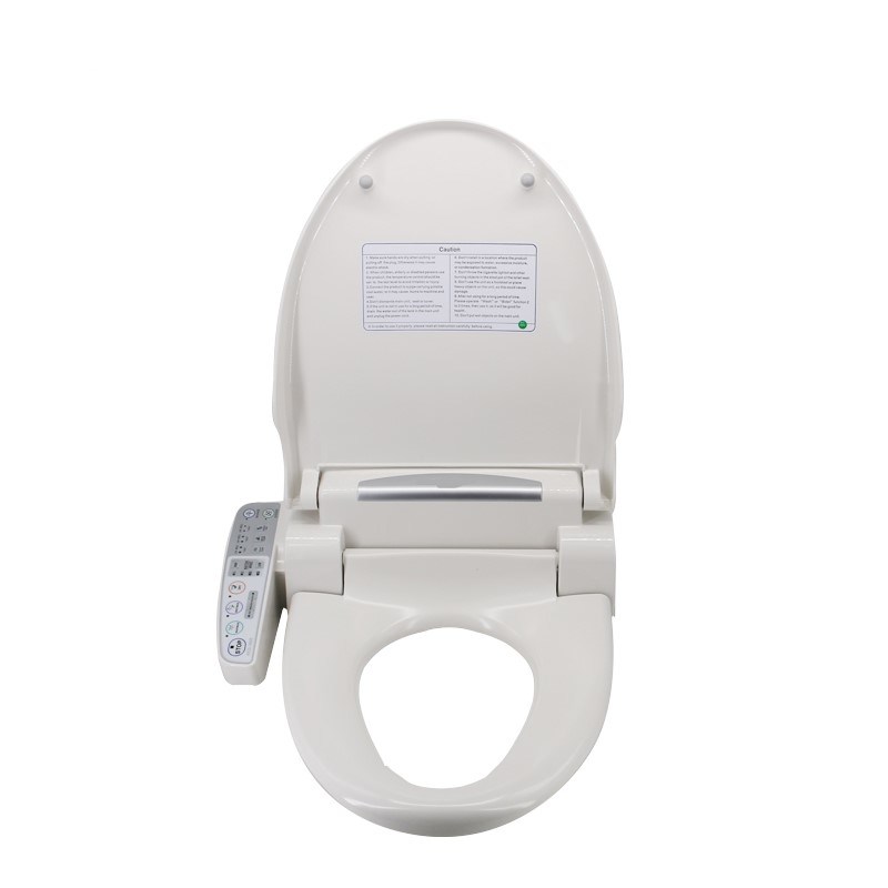 ABS White Smart Heated Intelligent Toilet Seat Bidet Toliet Seat Cover