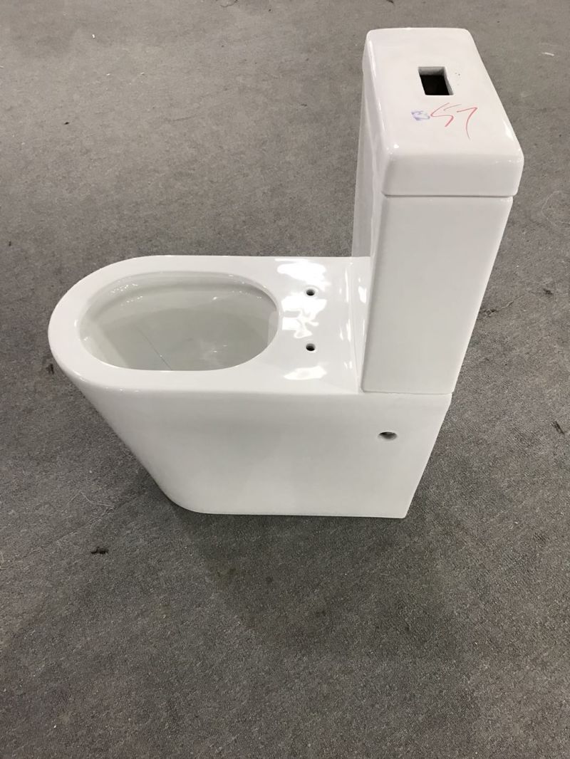 Sairi Bathroom Wc Rimless Ceramic Toilet with High Quality