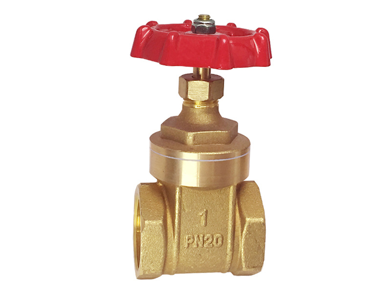 Manual Wheel 1'' Inch Water Brass Stop Gate Ball Valve