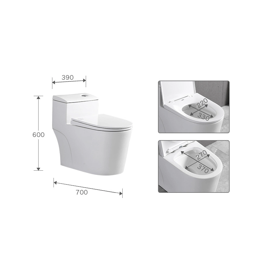 Bathroom Inodoros Wholesale Washdown Dual Flush Sanitary Ware Chinese One Piece Ceramic Wc Toilet