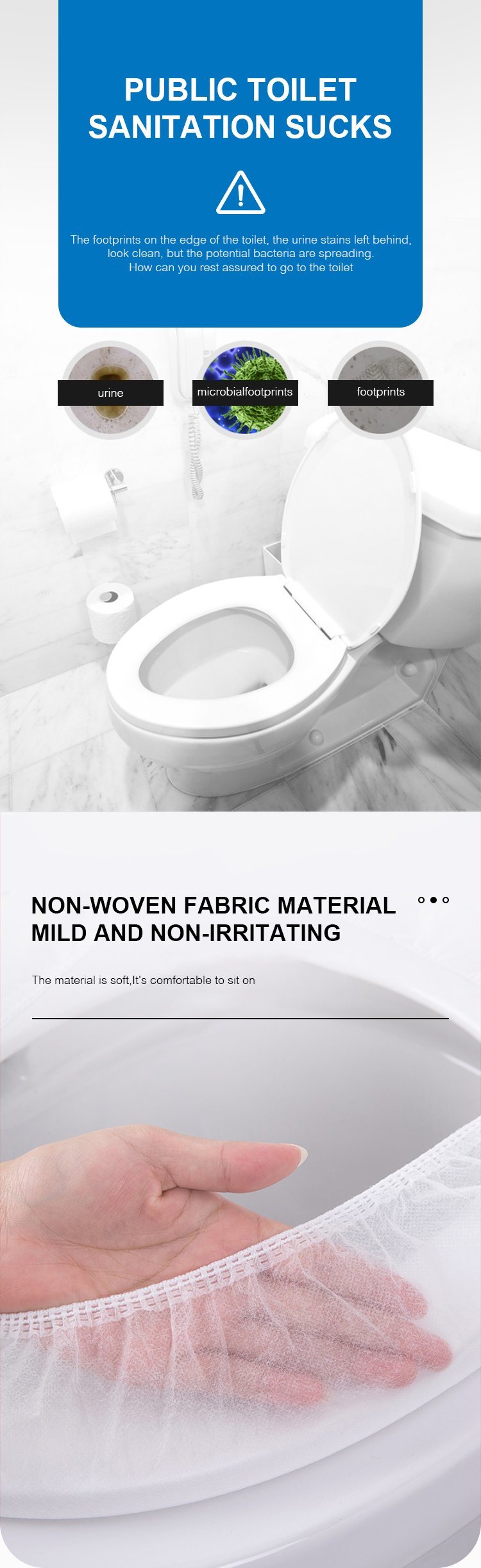 Disposable Toilet Seat Covers Travel Essential