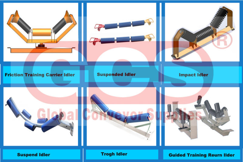 Five-Pieces Steel Conveyor Roller Set That Can Be Suspended