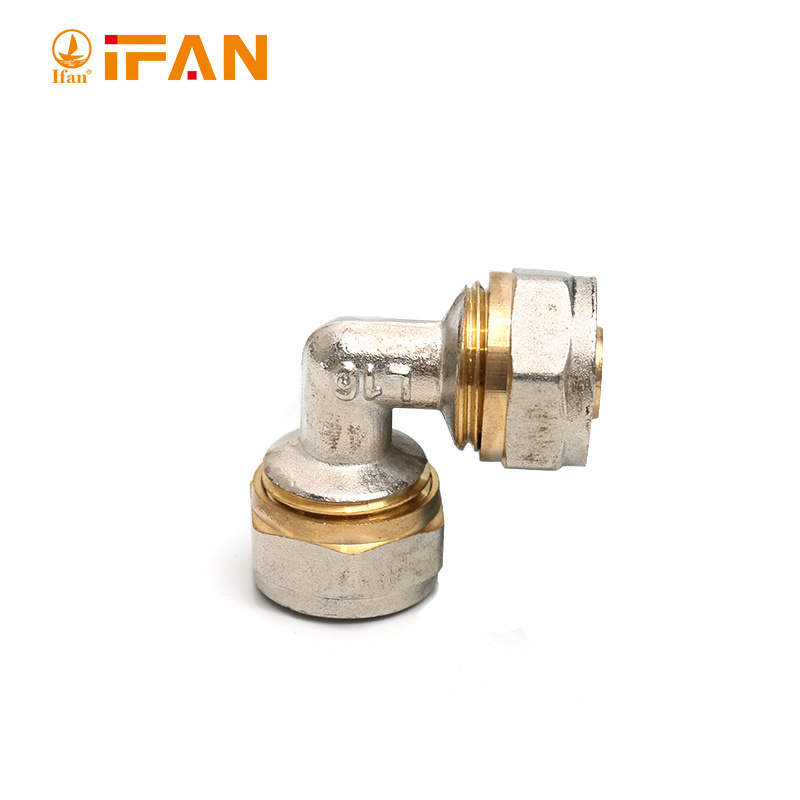 Ifan Brass Fitting for Pex Pipe Brass Seated Elbow