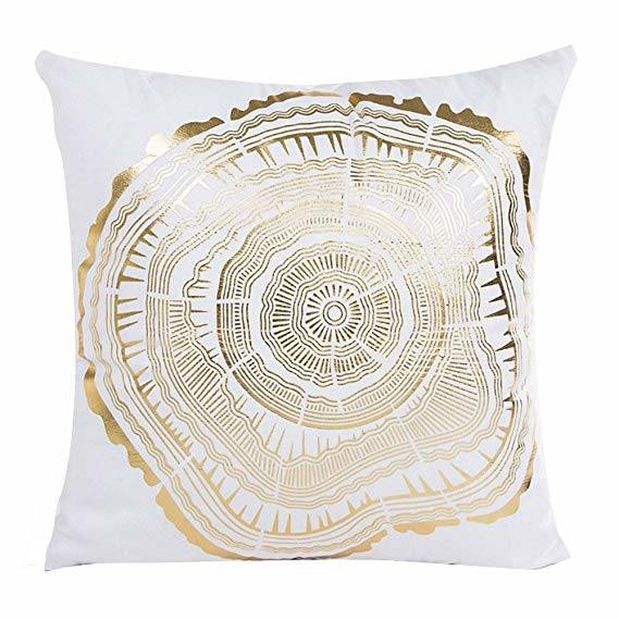 Gold Printing Cushion with Fashion Designs