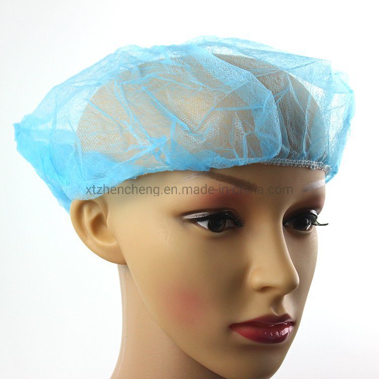 Eco-Friendly and Economical Disposable Head Cover Non Woven Bouffant Cap