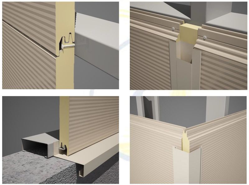 Building Aluminum Composite Insulated Sandwich Insulation Panels for Basement