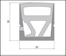 IP65 IP67 Waterproof LED Neon Profile Can Be Customized