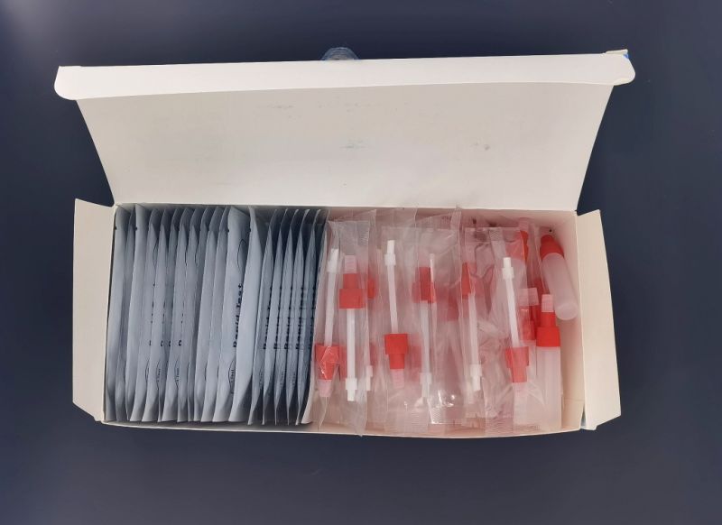 Antigen Saliva Diagnostic Rapid Test Cassette Indivudual Test Kit