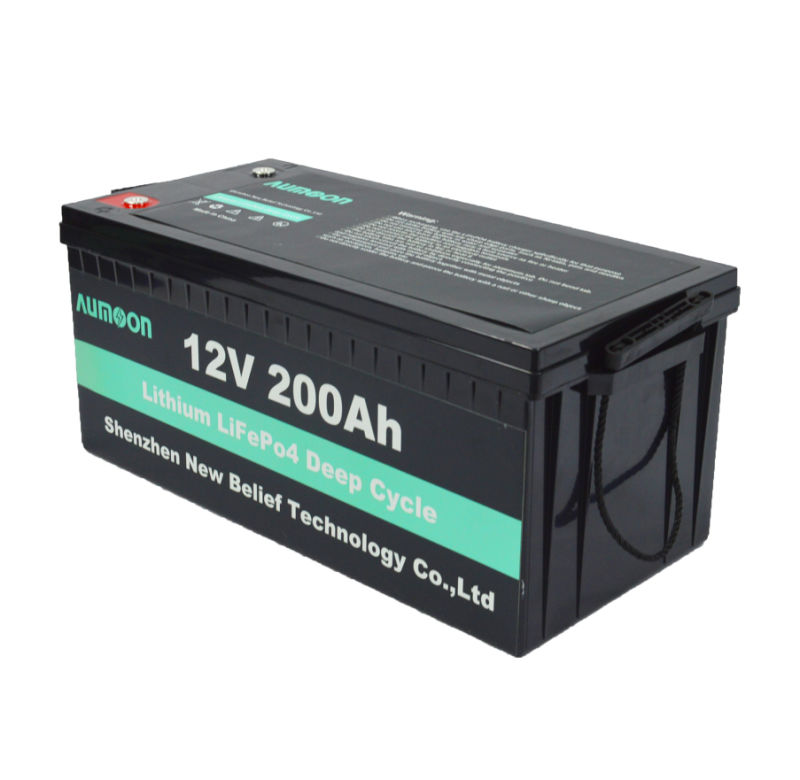 10 Years Calendar Life 12V 36V 48V 200ah Marine LiFePO4 Battery Pack