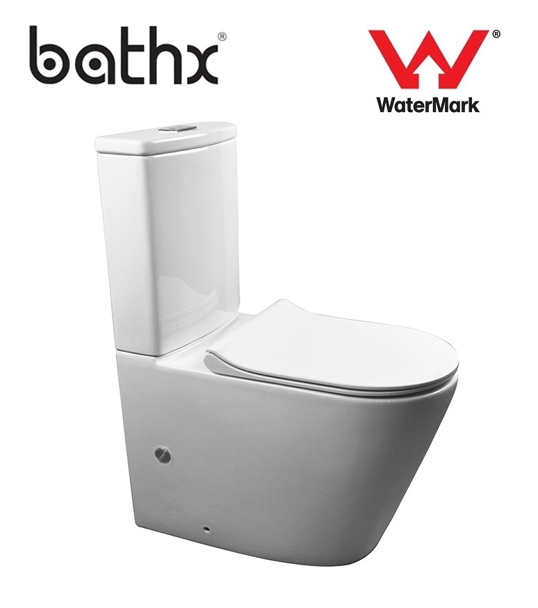 Chaozhou Manufacturer Smooth Glaze Lavatory Gravity Flushing Economical Toilet (PL-6180)