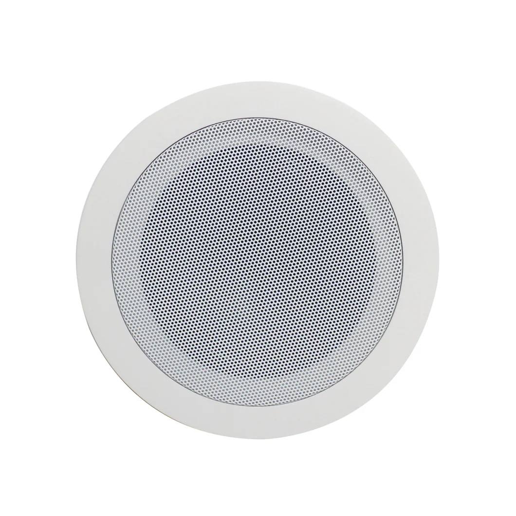 PA System Passive ABS 4.5 Inch 100V 6W Ceiling Mount Speaker with Plastic Back Dome