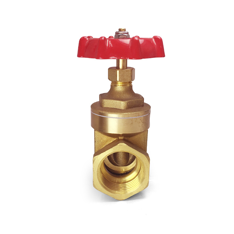 Manual Wheel 1'' Inch Water Brass Stop Gate Ball Valve